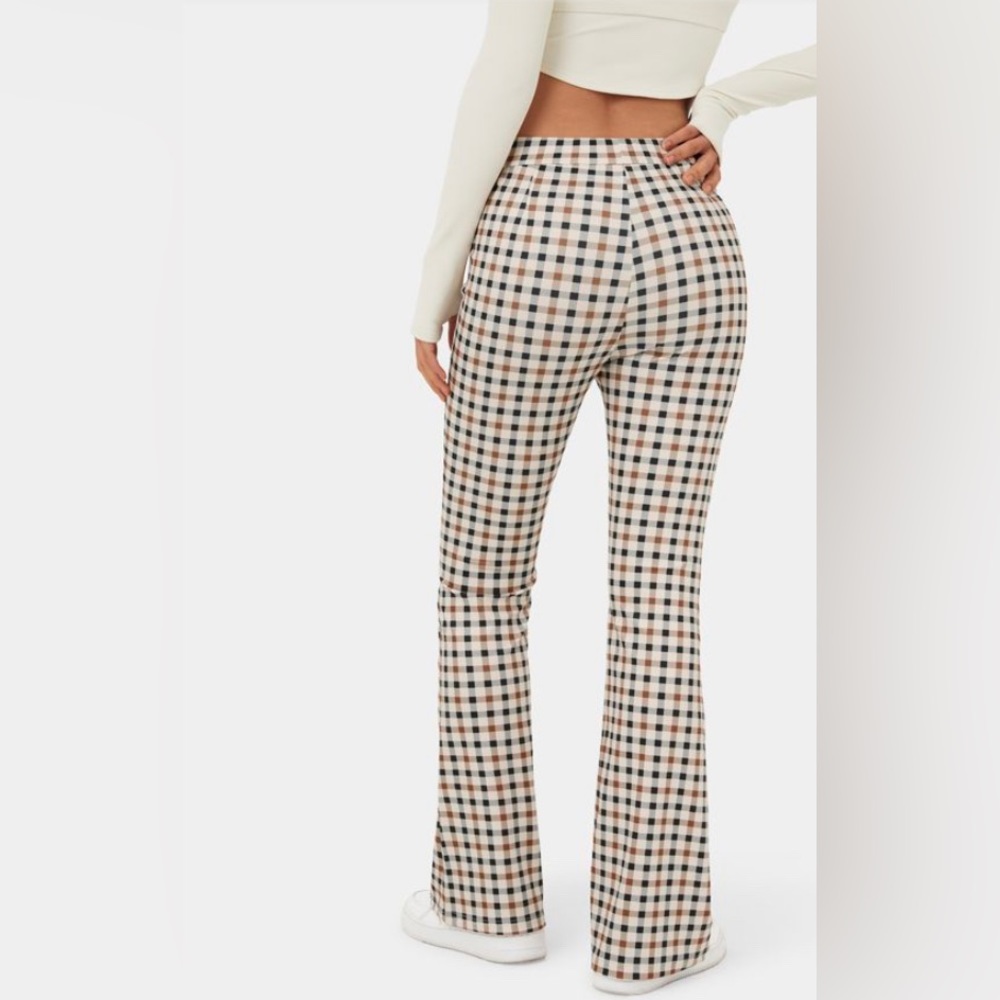 Poshmark high rise plaid pants